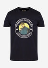 Weekend Offender T-shirts  Leo Gregory special tee - navy 