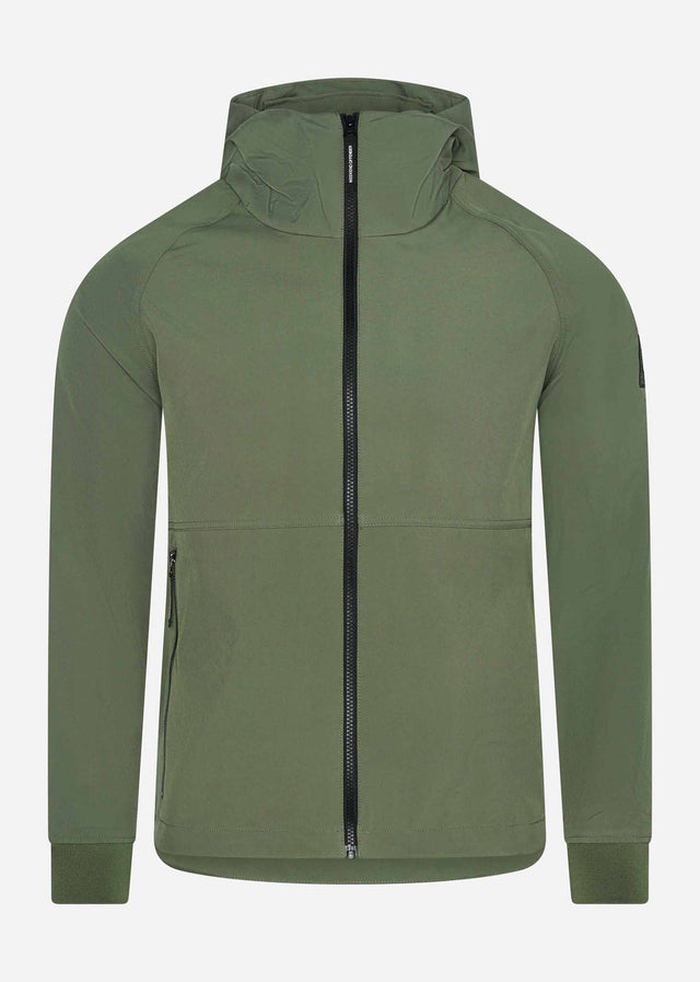 Weekend Offender Jackets  Stipe softshell - green clay 
