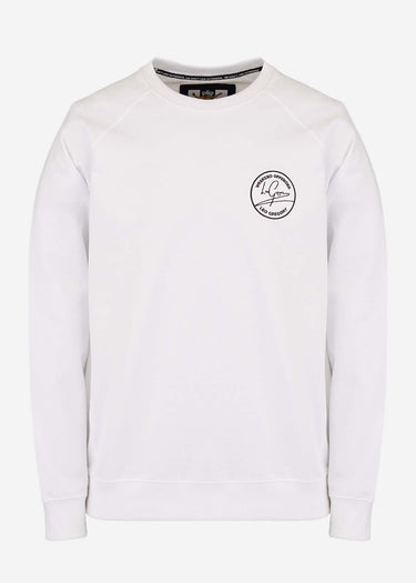 Weekend Offender Truien  Leo Gregory special sweat - white 
