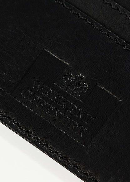 Weekend Offender Accessoires  Leather wallet - black 