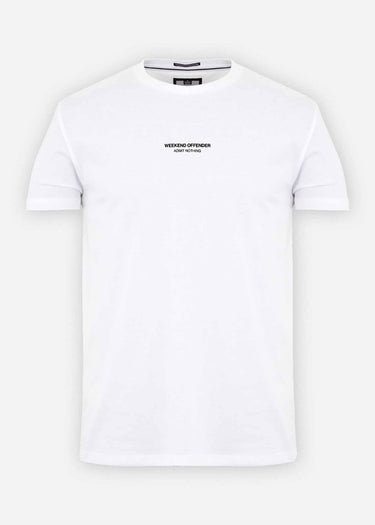 Weekend Offender T-shirts  WO tee - white 